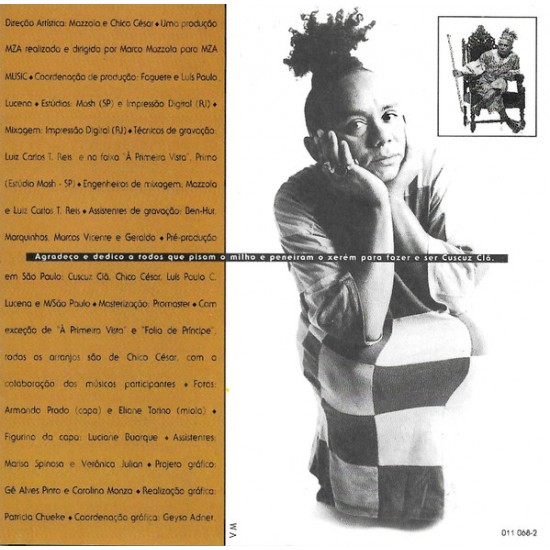 Cd Chico César, Cuscuz Clã, 1996 Cd Chico César, Cuscuz Clã, 1996