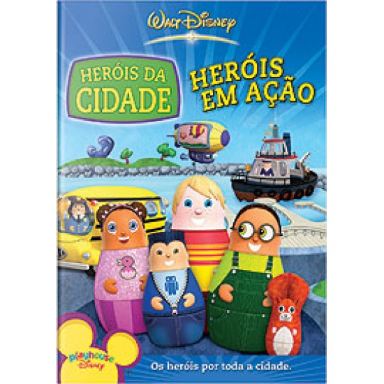 Dvd Os Heróis da Cidade, Heróis em Ação, Walt Disney Dvd Os Heróis da Cidade, Heróis em Ação, Walt Disney