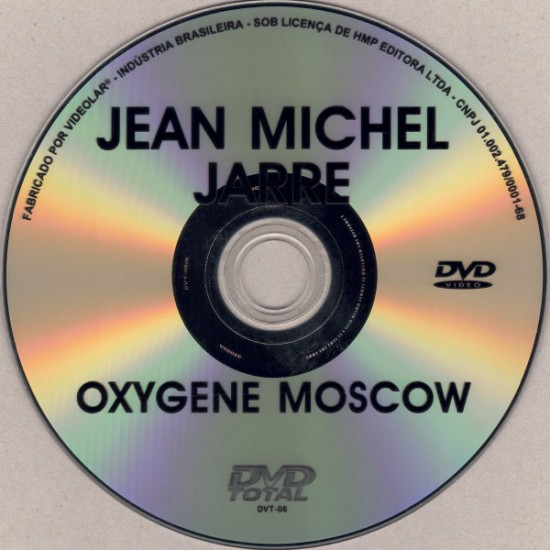 Dvd Jean Michel Jarre, Oxigene Moscow Dvd Jean Michel Jarre, Oxigene Moscow