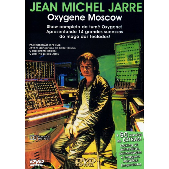 Dvd Jean Michel Jarre, Oxigene Moscow Dvd Jean Michel Jarre, Oxigene Moscow