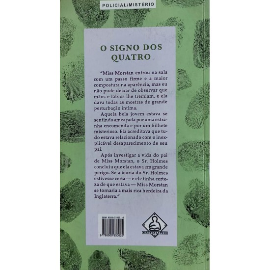 O Signo dos Quatro, Sherlock Holmes, Conan Doyle O Signo dos Quatro, Sherlock Holmes, Conan Doyle