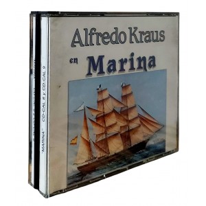 Cd Alfredo Kraus en Marina - Duplo. Obra de Camprodon Y Arrieta
