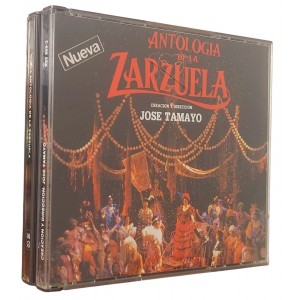 Cd Antologia de La Zarzuela, Creacion Y Direccion Jose Tamayo, Importado Alemanha, 2 Cds