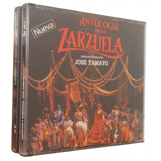 Cd Antologia de La Zarzuela, Creacion Y Direccion Jose Tamayo, Importado Alemanha, 2 Cds Cd Antologia de La Zarzuela, Creacion Y Direccion Jose Tamayo, Importado Alemanha, 2 Cds