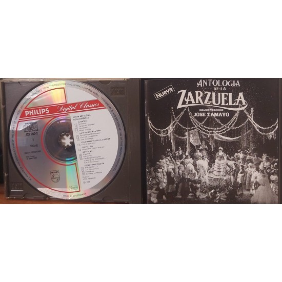 Cd Antologia de La Zarzuela, Creacion Y Direccion Jose Tamayo, Importado Alemanha, 2 Cds Cd Antologia de La Zarzuela, Creacion Y Direccion Jose Tamayo, Importado Alemanha, 2 Cds