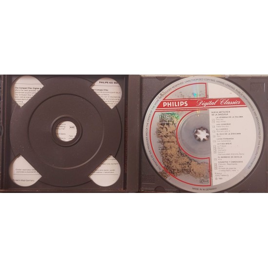 Cd Antologia de La Zarzuela, Creacion Y Direccion Jose Tamayo, Importado Alemanha, 2 Cds Cd Antologia de La Zarzuela, Creacion Y Direccion Jose Tamayo, Importado Alemanha, 2 Cds