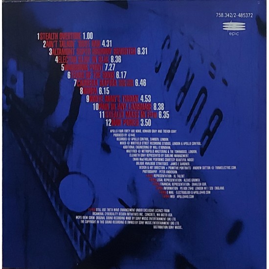 Cd Apollo Four Forty, Electro Glide in Blue