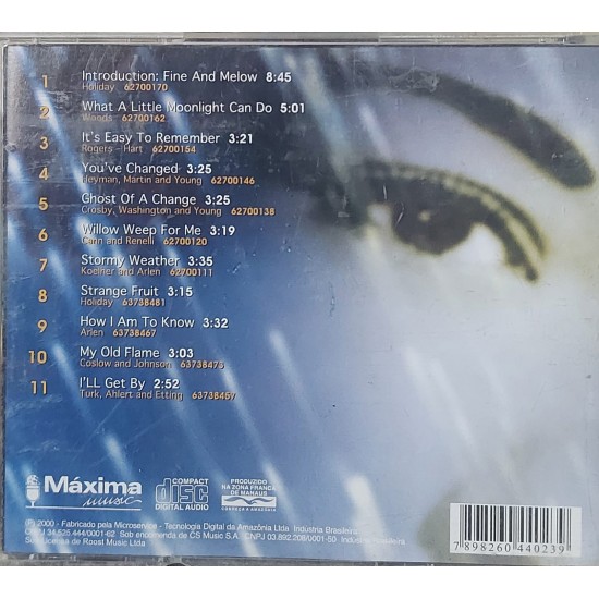 Cd Billie Holiday, Stormy Weather Cd Billie Holiday, Stormy Weather