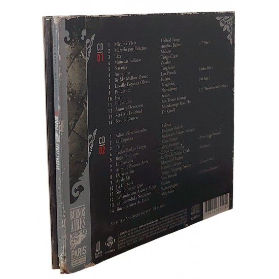 Cd Buenos Aires - Paris 3, The Eletronic Tango Anthology, Troisieme Voyage - 2 Cds Cd Buenos Aires - Paris 3, The Eletronic Tango Anthology, Troisieme Voyage - 2 Cds