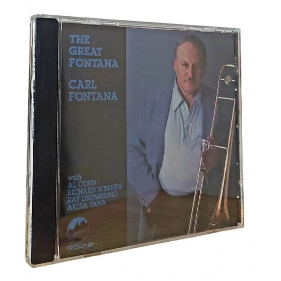 Cd Carl Fontana, The Great Fontana, 1987, Importado USA Cd Carl Fontana, The Great Fontana, 1987, Importado USA