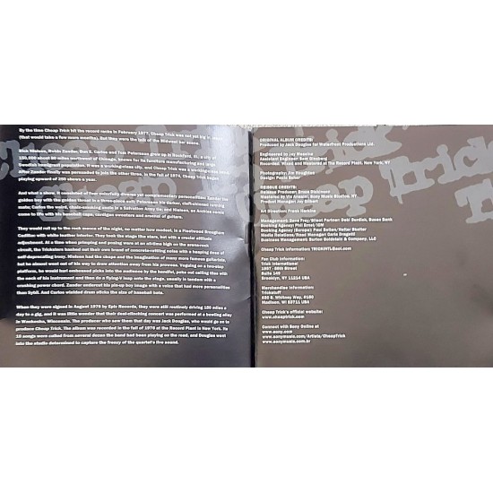 Cd Cheap Trick, Elo Kidders, Sony Music, 1998 Cd Cheap Trick, Elo Kidders, Sony Music, 1998