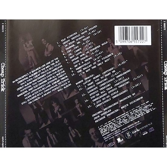 Cd Cheap Trick, Elo Kidders, Sony Music, 1998 Cd Cheap Trick, Elo Kidders, Sony Music, 1998