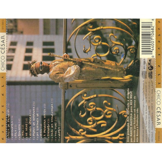 Cd Chico César, Cuscuz Clã, 1996 Cd Chico César, Cuscuz Clã, 1996
