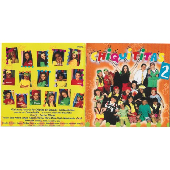 Cd Chiquititas 2, 1998 Cd Chiquititas 2, 1998