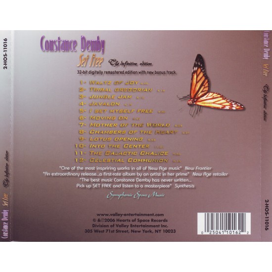 Cd Constance Demby, Set Free (Importado USA)