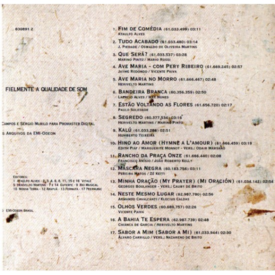 Cd Dalva de Oliveira, Meus Momentos, 1994 Cd Dalva de Oliveira, Meus Momentos, 1994