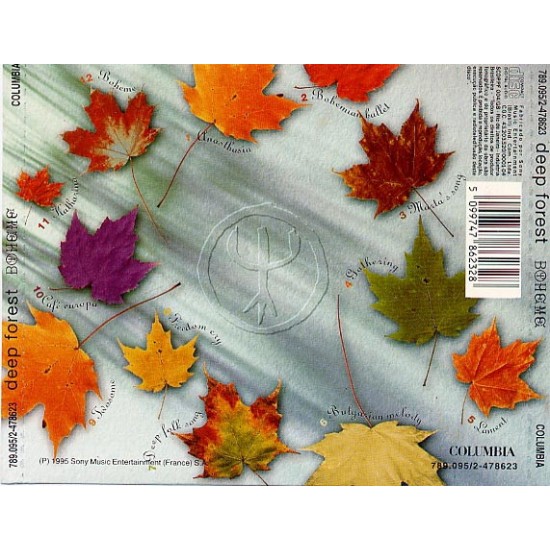 Cd Deep Forest, Boheme, 1995 Cd Deep Forest, Boheme, 1995