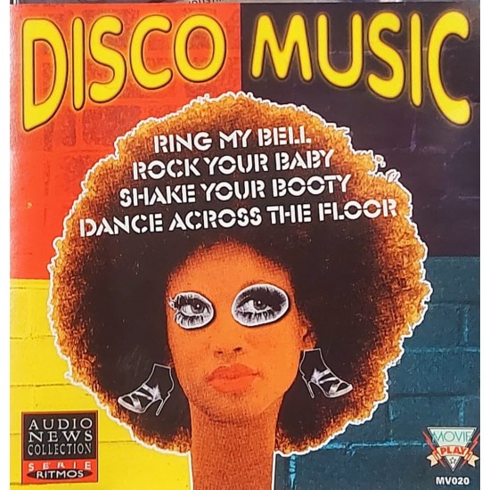 Cd Disco Music, Ring My Bell, Rock Your Baby, Shake Your Booty, Dance Across The Floor