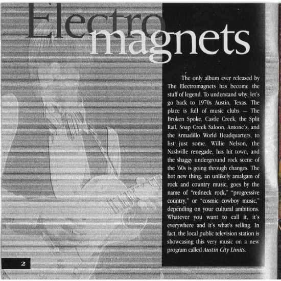 Cd Eletromagnets, Stephen Barber, Kyle Brock, Eric Johnson, Bill Maddox, Importado USA Cd Eletromagnets, Stephen Barber, Kyle Brock, Eric Johnson, Bill Maddox, Importado USA