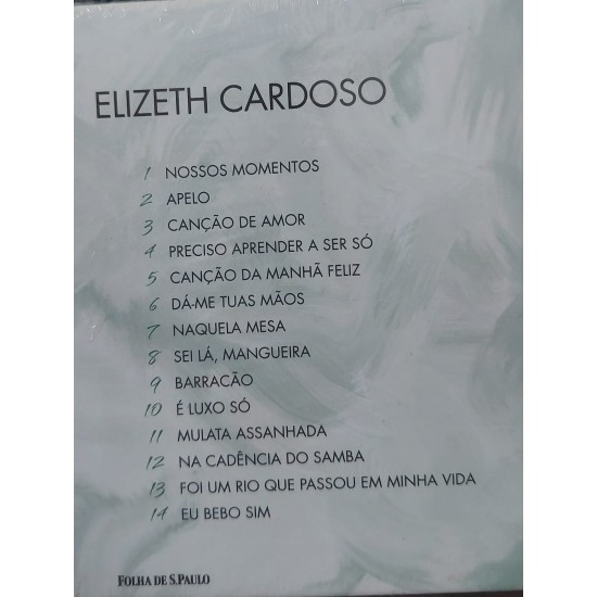 Cd Elizeth Cardoso, Coleção Folha Grandes Vozes 