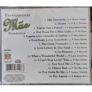 Cd Eternamente Mãe Romântico - Lacrado 