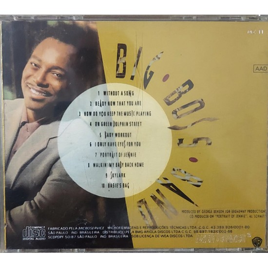 Cd George Benson, Big Boss Band Cd George Benson, Big Boss Band