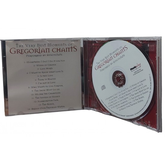 Cd Gregorian Chants, Performed By Auscultate, Music From Eric Clapton, Paul Simon, Queen And Others Cd Gregorian Chants, Performed By Auscultate, Music From Eric Clapton, Paul Simon, Queen And Others