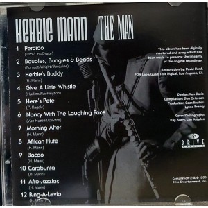 Cd Herbie Mann, The Man, Jazz Collection, 1995 Cd Herbie Mann, The Man, Jazz Collection, 1995