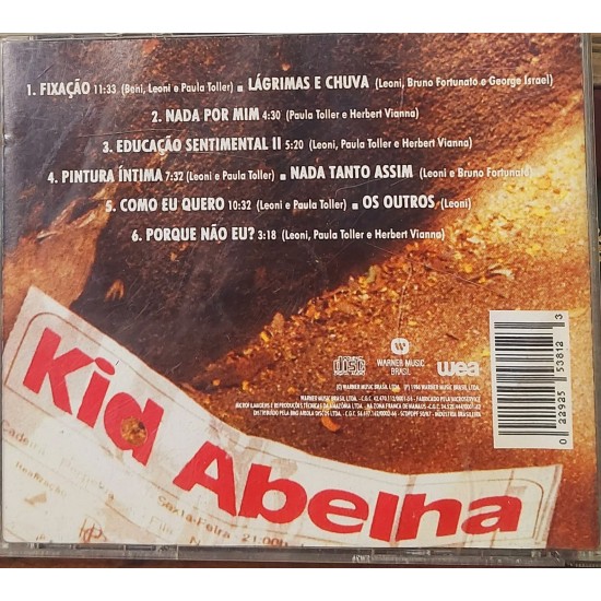 Cd Kid Abelha, Ao Vivo