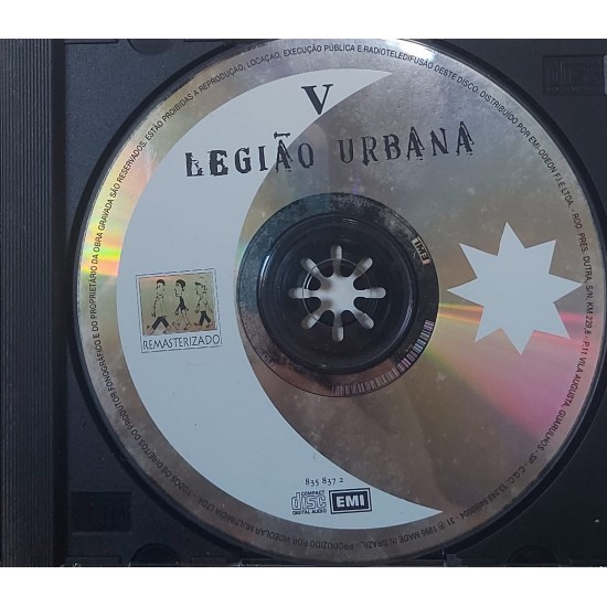Cd Legião Urbana V