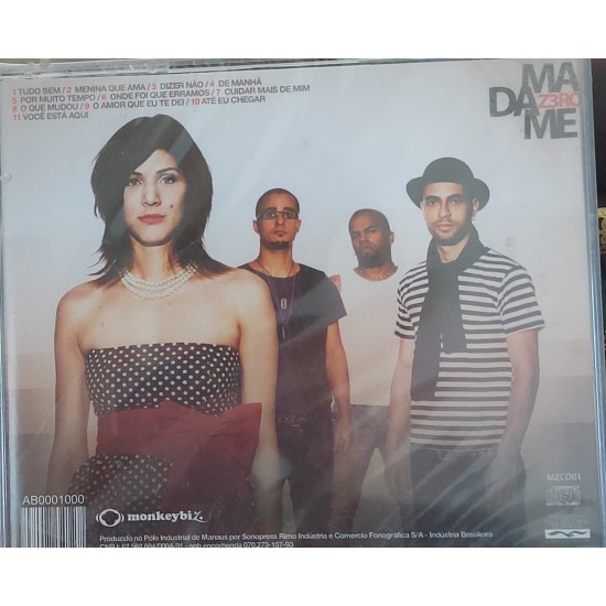 Cd Madame Zero, Tudo Bem Cd Madame Zero, Tudo Bem