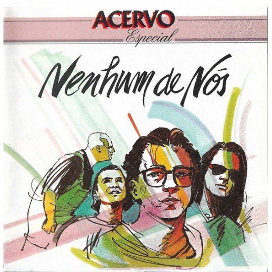 Cd Nenhum de Nós, Acervo Especial, 1993, Selo Holográfico Cd Nenhum de Nós, Acervo Especial, 1993, Selo Holográfico