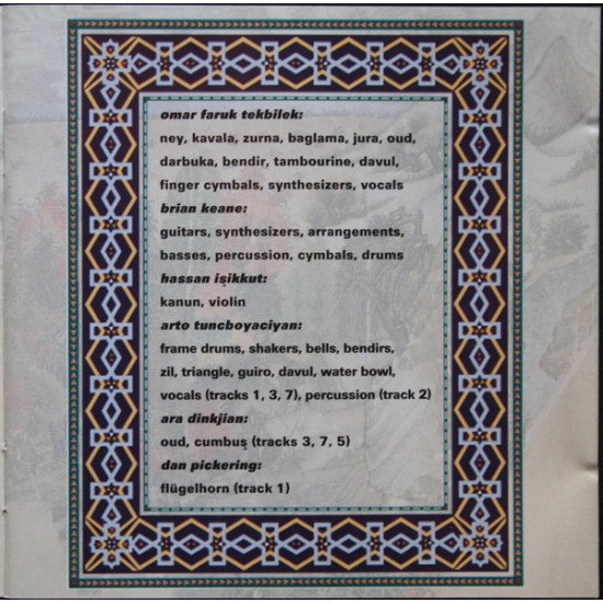 Cd Omar Faruk Tekbilek, Mystical Garden, Importado Germany Cd Omar Faruk Tekbilek, Mystical Garden, Importado Germany