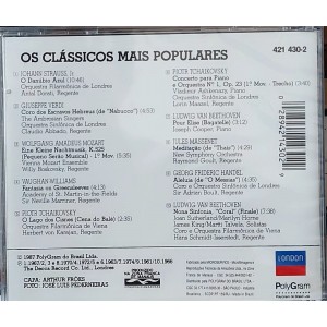 Cd Os Clássicos Mais Populares, Polygram Cd Os Clássicos Mais Populares, Polygram