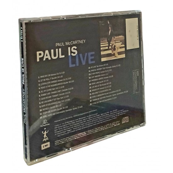Cd Paul McCartney, Paul Is Live Cd Paul McCartney, Paul Is Live