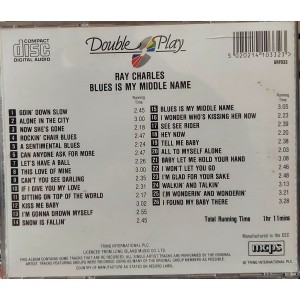 Cd Ray Charles, Blues Is My Middle Name, Importado USA Cd Ray Charles, Blues Is My Middle Name, Importado USA