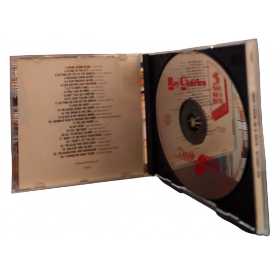 Cd Ray Charles, Blues Is My Middle Name, Importado USA Cd Ray Charles, Blues Is My Middle Name, Importado USA