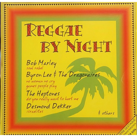 Cd Reggae By Night, Bob Marley e Outros Cd Reggae By Night, Bob Marley e Outros
