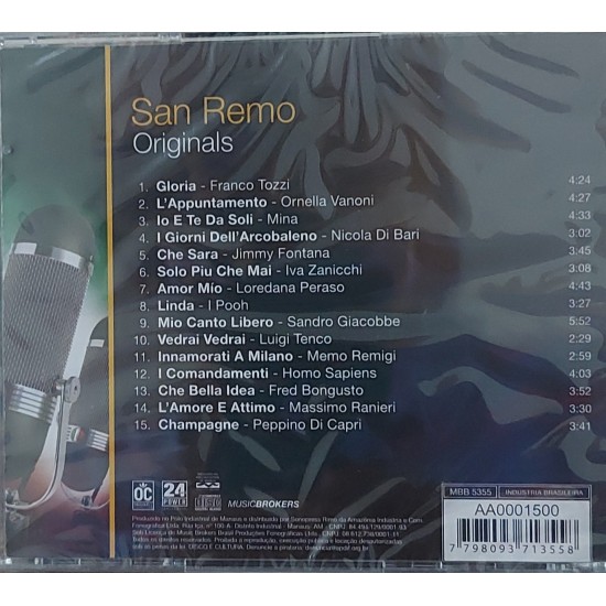 Cd San Remo, Originals