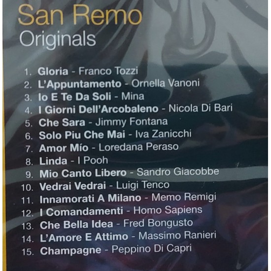 Cd San Remo, Originals