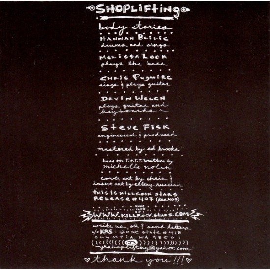 Cd Shoplifting – Body Stories, Importado Canadá Cd Shoplifting – Body Stories, Importado Canadá