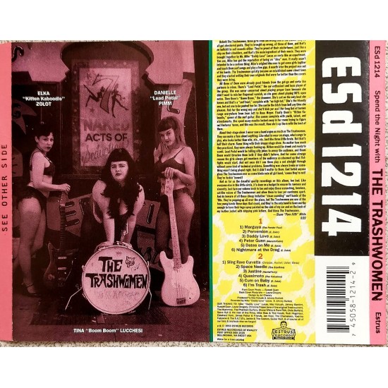 Cd Spend the Night With The Trashwomen Cd Spend the Night With The Trashwomen