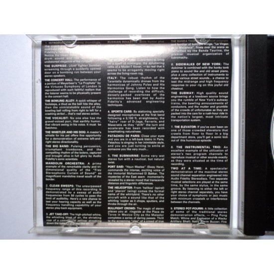 Cd Stereo Spectacular Demonstration & Sound Effects Cd Stereo Spectacular Demonstration & Sound Effects