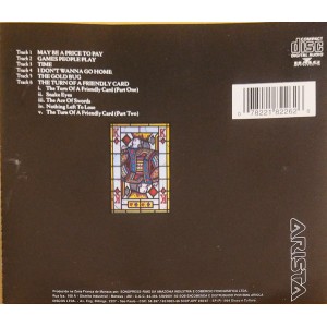 Cd The Alan Parsons Project, The Turn Of a Friendly Card, 1990