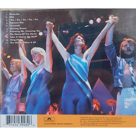 Cd The Best Of Abba, The Millenium Collection - Importado USA Cd The Best Of Abba, The Millenium Collection - Importado USA