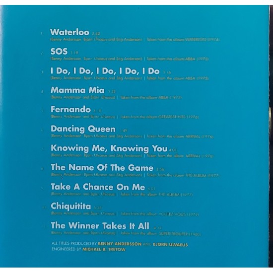 Cd The Best Of Abba, The Millenium Collection - Importado USA Cd The Best Of Abba, The Millenium Collection - Importado USA