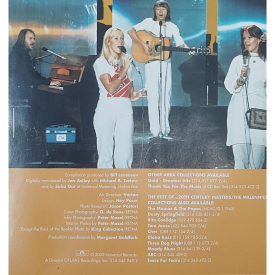 Cd The Best Of Abba, The Millenium Collection - Importado USA Cd The Best Of Abba, The Millenium Collection - Importado USA