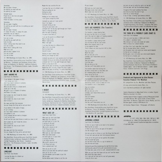 Cd The Best Of The Alan Parsons Project, Volume 2, Arista, 1991 Cd The Best Of The Alan Parsons Project, Volume 2, Arista, 1991