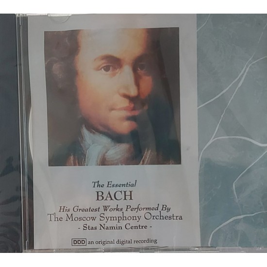 Cd The Essencial Bach, His Greatest Works Performed By The Moscow Symphony Orchestra, Stas Namin Centre Cd The Essencial Bach, His Greatest Works Performed By The Moscow Symphony Orchestra, Stas Namin Centre