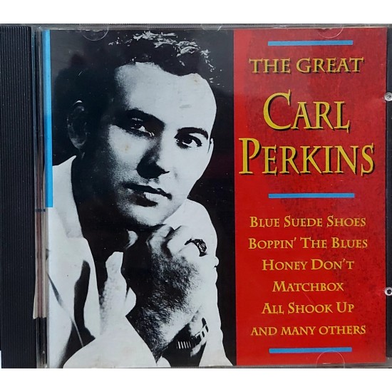 Cd The Great Carl Perkins, Blue Suede Shoes, 1994 Cd The Great Carl Perkins, Blue Suede Shoes, 1994
